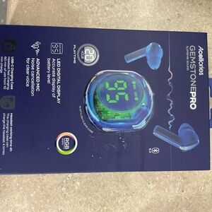 Gemstone Pro Wireless Earbuds - Blue